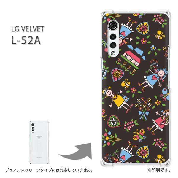 ���� L-52A �P�[�X LG VELVET �J�o�[ �n�[�h�P�[�X �f�U�C��  �L����(��)/l52a-pc-ne123
