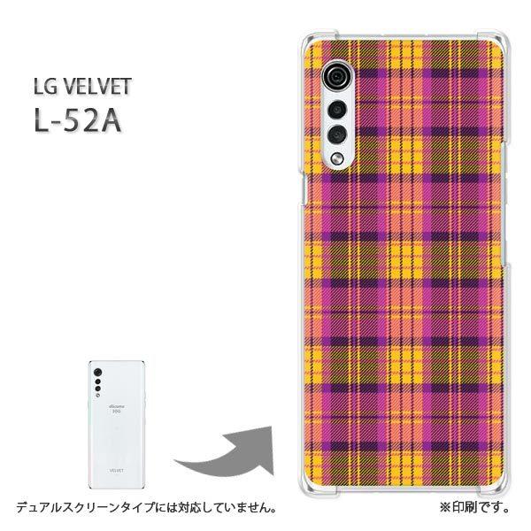 ���� L-52A �P�[�X LG VELVET �J�o�[ �n�[�h�P�[�X �f�U�C�� �`�F�b�N(��)/l52a-pc-new0911