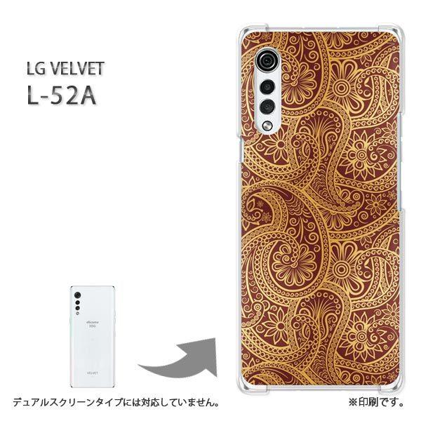 ���� L-52A �P�[�X LG VELVET �J�o�[ �n�[�h�P�[�X �f�U�C�� ���g��012/l52a-PM012
