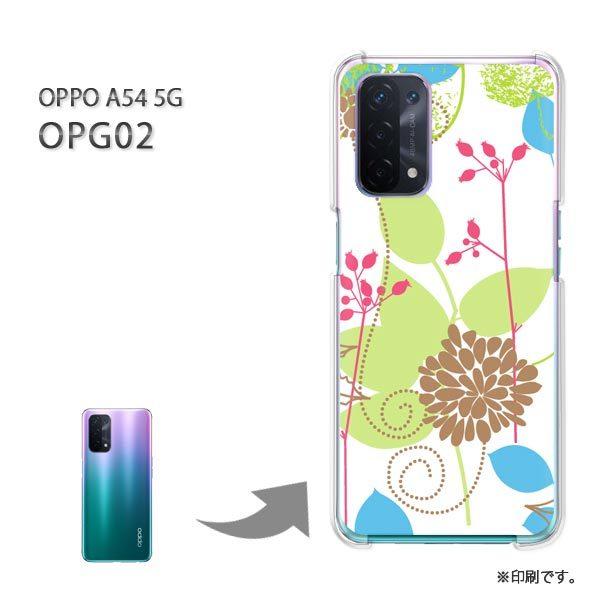 ���� OPPO A54 5G OPG02 �P�[�X �J�o�[ �n�[�h�P�[�X �f�U�C�� �ԁE�t(�O���[���E�u���[)/opg02-pc-new0728