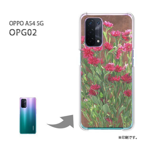  OPPO A54 5G OPG02 P[X Jo[ n[hP[X fUC ()/opg02-pc-new0810