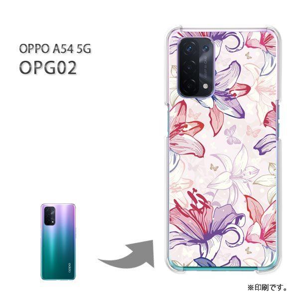 OPPO A54 5G OPG02 �P�[�X �J�o�[ �n�[�h�P�[�X �f�U�C�� �t�����[037/opg02-PM037