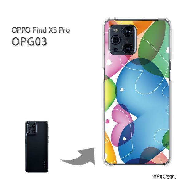 ���� OPPO FindX3 Pro �P�[�X �J�o�[ �n�[�h�P�[�X �f�U�C�� �n�[�g(�u���[�E�s���N)/opg03-pc-new0561