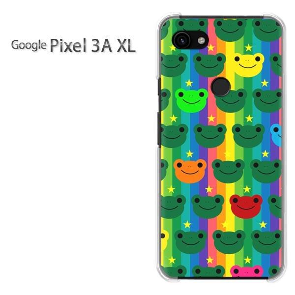 Google Pixel 3A XL   �J�G���E�����E�X�g���C�v�i�O���[���j/pixel3axl-pc-ne222