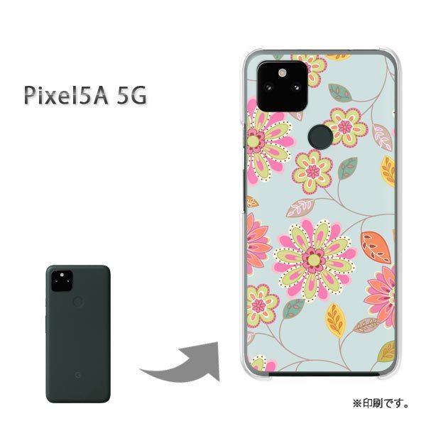 Pixel5A 5G �J�o�[ �n�[�h�P�[�X �f�U�C��  �ԁi�u���[�j/pixel5a5g-pc-ne161