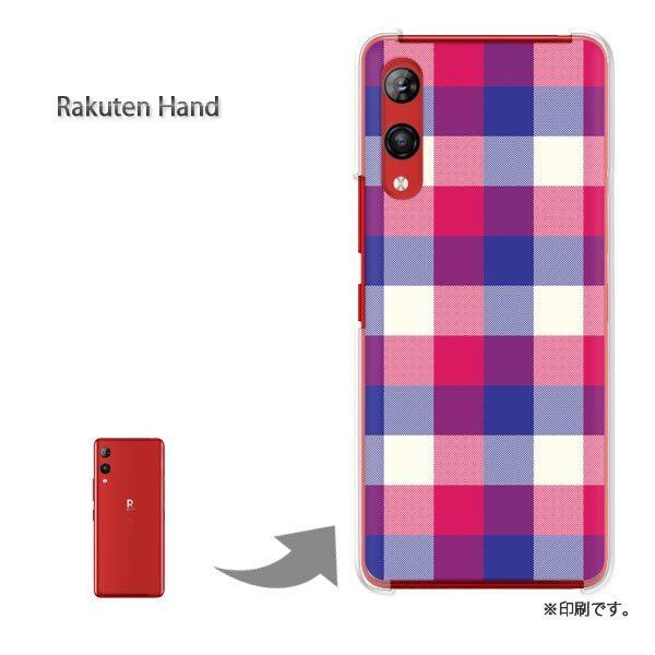 Rakuten Hand �y�V�n���h �J�o�[ �n�[�h�P�[�X �f�U�C�� �`�F�b�N1�i�ԁj/rakutenhand-M848