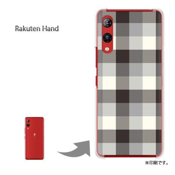 Rakuten Hand �y�V�n���h �J�o�[ �n�[�h�P�[�X �f�U�C�� �`�F�b�N1�i���j/rakutenhand-M849