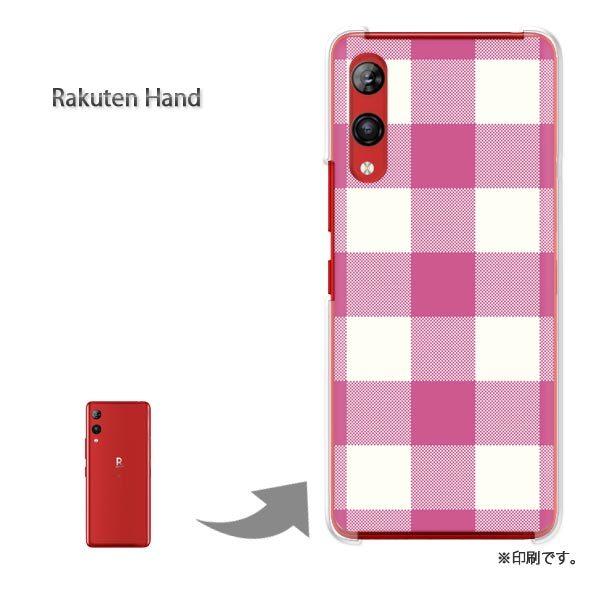 Rakuten Hand �y�V�n���h �J�o�[ �n�[�h�P�[�X �f�U�C�� �`�F�b�N2�i�Z�s���N�j/rakutenhand-M851