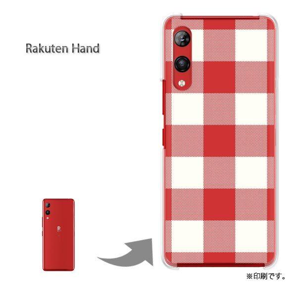 Rakuten Hand �y�V�n���h �J�o�[ �n�[�h�P�[�X �f�U�C�� �`�F�b�N2�i�ԁj/rakutenhand-M854