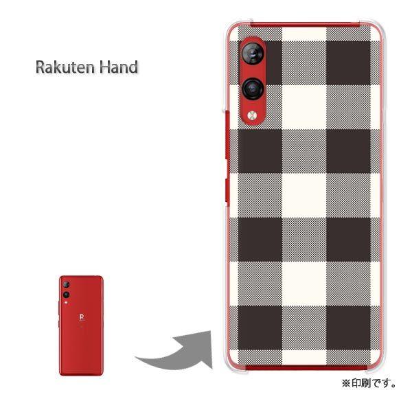 Rakuten Hand �y�V�n���h �J�o�[ �n�[�h�P�[�X �f�U�C�� �`�F�b�N2�i���j/rakutenhand-M855