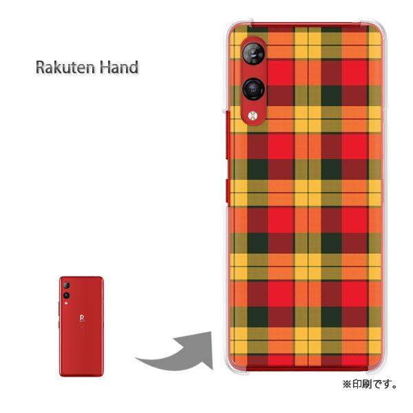 Rakuten Hand �y�V�n���h �J�o�[ �n�[�h�P�[�X �f�U�C�� �`�F�b�N3�i�ԁj/rakutenhand-M858