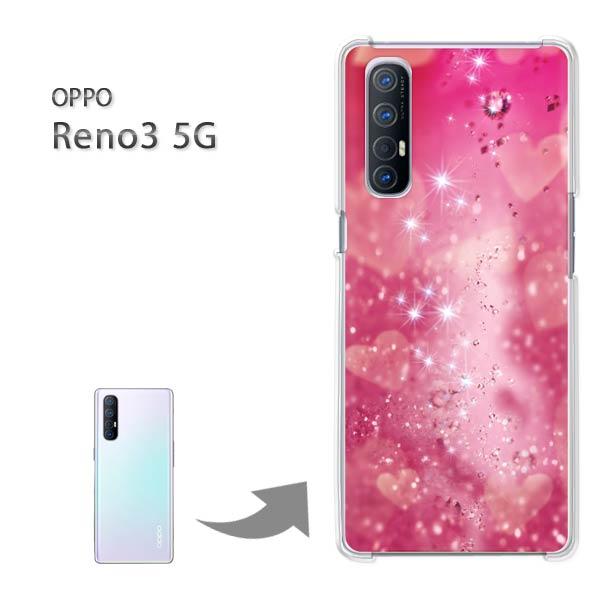 Reno3 5G �P�[�X OPPO Reno3 5g �I�b�| ���m �n�[�h�P�[�X �f�U�C�� �n�[�g�N���X�^���iA�j/reno35g-M954
