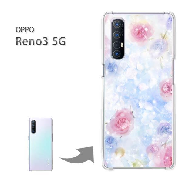 Reno3 5G �P�[�X OPPO Reno3 5g �I�b�| ���m �n�[�h�P�[�X �f�U�C�� �ԁE�o��(�s���N�E�u���[)/reno35g-pc-new0451