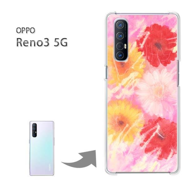 Reno3 5G �P�[�X OPPO Reno3 5g �I�b�| ���m �n�[�h�P�[�X �f�U�C�� �ԁE�K�[�x��(�s���N)/reno35g-pc-new0944