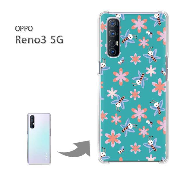 Reno3 5G �P�[�X OPPO Reno3 5g �I�b�| ���m �n�[�h�P�[�X �f�U�C�� �ԁE�I(�O���[��)/reno35g-pc-new0971
