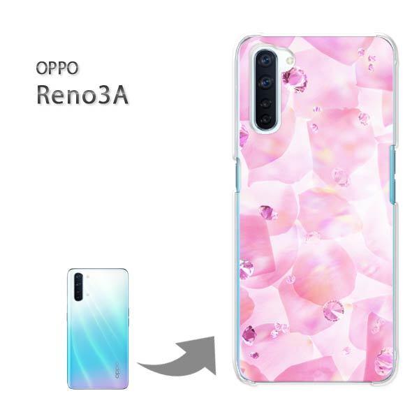 OPPO Reno3A �I�b�| ���m3A �n�[�h�P�[�X �f�U�C�� �t�����[�N���X�^���iA)/reno3a-M960