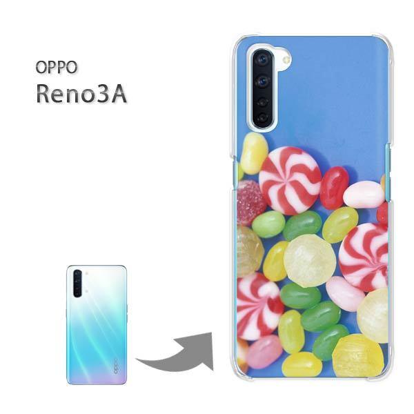 OPPO Reno3A �I�b�| ���m3A �n�[�h�P�[�X �f�U�C��  �X�C�[�c�E�L�����f�B�[�E��/reno3a-pc-ne048