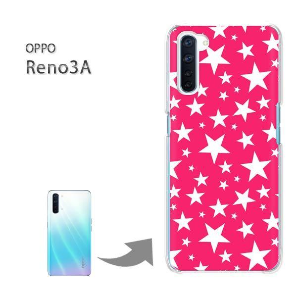 OPPO Reno3A �I�b�| ���m3A �n�[�h�P�[�X �f�U�C��  �h�b�g�E���i�s���N�j/reno3a-pc-ne299
