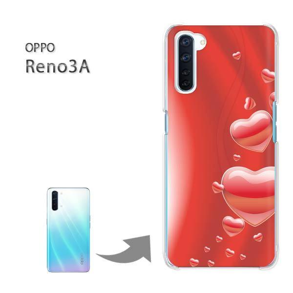 OPPO Reno3A �I�b�| ���m3A �n�[�h�P�[�X �f�U�C�� �n�[�g(��)/reno3a-pc-new0568
