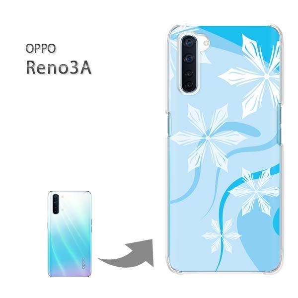 ���� OPPO Reno3A �I�b�| ���m3A �n�[�h�P�[�X �f�U�C�� �~�E�V���v���E��E����(�u���[)/reno3a-pc-new0800