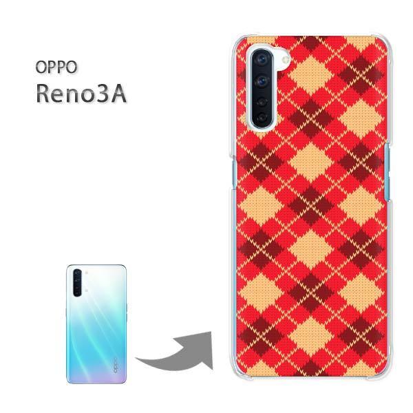 OPPO Reno3A �I�b�| ���m3A �n�[�h�P�[�X �f�U�C�� �`�F�b�N�E�A�[�K�C��(��)/reno3a-pc-new0906