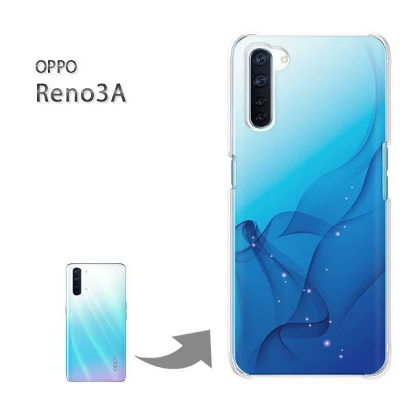 OPPO Reno3A �I�b�| ���m3A �n�[�h�P�[�X �f�U�C�� �V���v���E�L���L��(�u���[)/reno3a-pc-new1399