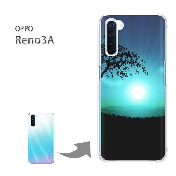 OPPO Reno3A �I�b�| ���m3A �n�[�h�P�[�X �f�U�C�� �V���v���E���z(�u���[)/reno3a-pc-new1568