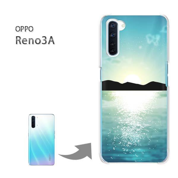 OPPO Reno3A �I�b�| ���m3A �n�[�h�P�[�X �f�U�C�� �V���v���E���z(�u���[)/reno3a-pc-new1570