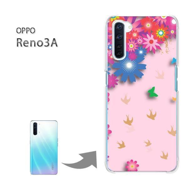 OPPO Reno3A �I�b�| ���m3A �n�[�h�P�[�X �f�U�C�� ��(�s���N)/reno3a-pc-new1679