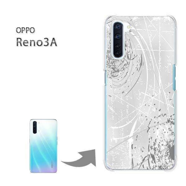 OPPO Reno3A �I�b�| ���m3A �n�[�h�P�[�X �f�U�C�� �V���v���E�K���X(�O���[)/reno3a-pc-new1835