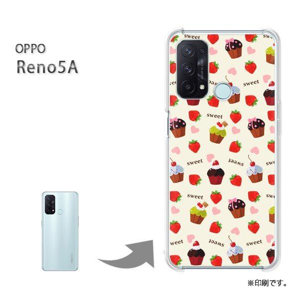 ���� OPPO Reno5A �J�o�[ �n�[�h�P�[�X �f�U�C��  �X�C�[�c�E�P�[�L�i���j/reno5a-pc-ne215