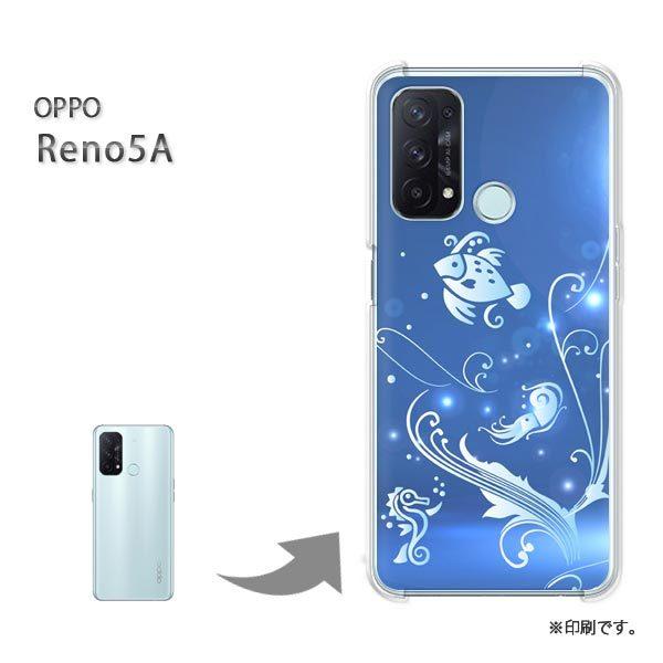 ���� OPPO Reno5A �J�o�[ �n�[�h�P�[�X �f�U�C��  �C�E�V���v���i�u���[�j/reno5a-pc-ne327