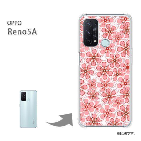 ���� OPPO Reno5A �J�o�[ �n�[�h�P�[�X �f�U�C�� ��(�s���N)/reno5a-pc-new0070