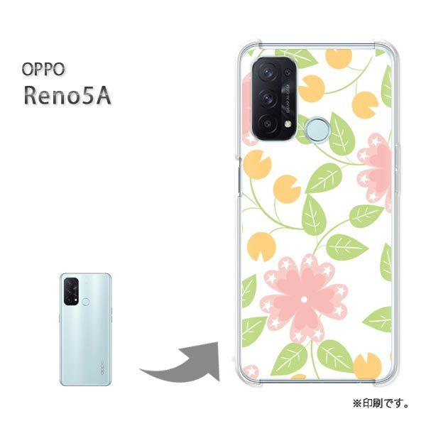 ���� OPPO Reno5A �J�o�[ �n�[�h�P�[�X �f�U�C�� ��(�s���N�E�O���[��)/reno5a-pc-new0091