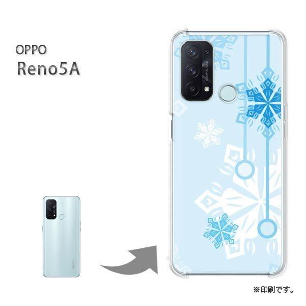 ���� OPPO Reno5A �J�o�[ �n�[�h�P�[�X �f�U�C�� �~�E�V���v���E��E����(�u���[)/reno5a-pc-new0801