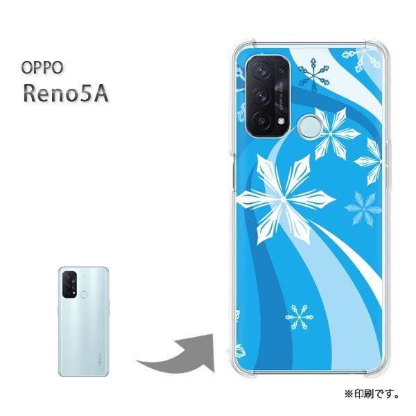���� OPPO Reno5A �J�o�[ �n�[�h�P�[�X �f�U�C�� �~�E�V���v���E��E����(�u���[)/reno5a-pc-new0820