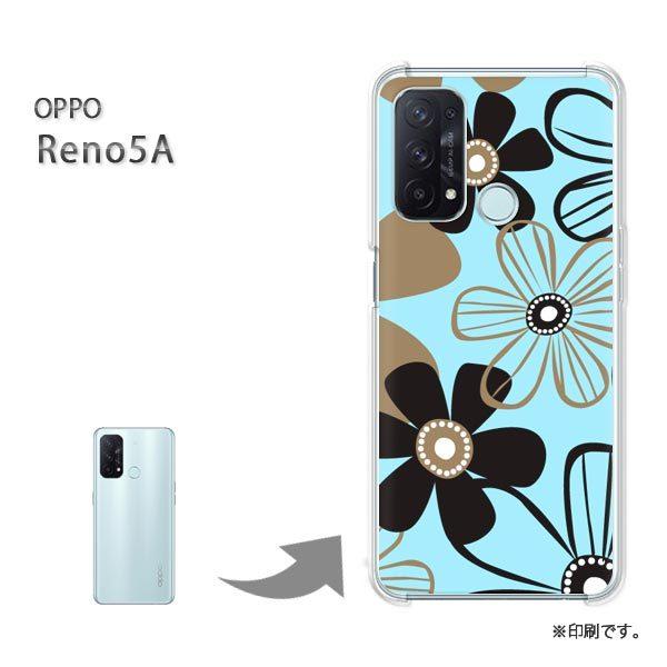 ���� OPPO Reno5A �J�o�[ �n�[�h�P�[�X �f�U�C�� �ԁE�V���v��(�u���[)/reno5a-pc-new1738