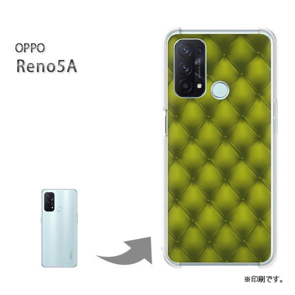 ���� OPPO Reno5A �J�o�[ �n�[�h�P�[�X �f�U�C�� �V���v���E���U�[�����(�O���[��)/reno5a-pc-new1802
