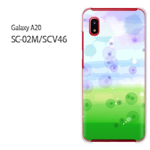 Galaxy A20 SC-02M SCV46 �M�����N�V�[ galaxya20  �V���v��(�u���[�E�O���[��)/sc02m-pc-new1337
