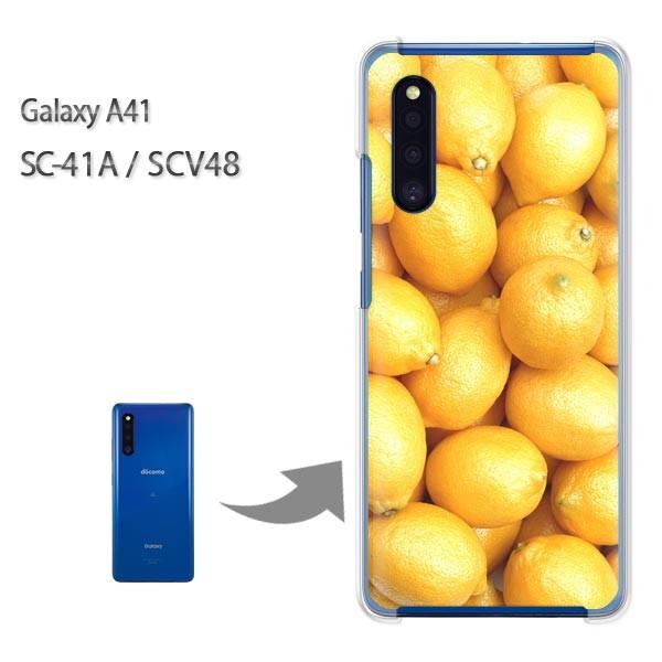 GalaxyA41 �P�[�X SCV48 SC-41A �J�o�[ �N���A �n�[�h�P�[�X �f�U�C��  ������/sc41a-M990