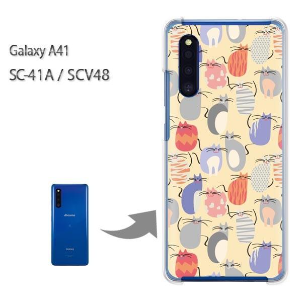  GalaxyA41 P[X SCV48 SC-41A Jo[ NA n[hP[X fUC EL(x[W)/sc41a-pc-new0973