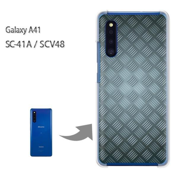 GalaxyA41 �P�[�X SCV48 SC-41A �J�o�[ �N���A �n�[�h�P�[�X �f�U�C�� �V���v���E���^��(�V���o�[)/sc41a-pc-new1355