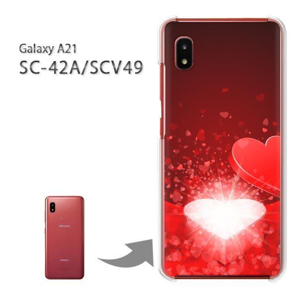 ���� SC-42A SCV49 �P�[�X �J�o�[ Galaxy A21 �n�[�h�P�[�X �f�U�C�� �n�[�g(��)/sc42a-pc-new0562