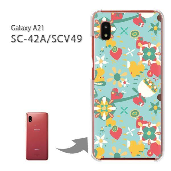 SC-42A SCV49 �P�[�X �J�o�[ Galaxy A21 �n�[�h�P�[�X �f�U�C�� �n�[�g�t�����[055/sc42a-PM055