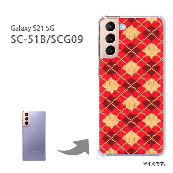 SC-51B SCG09 Galaxy S21 5G �J�o�[ �n�[�h�P�[�X �f�U�C�� �`�F�b�N�E�A�[�K�C��(��)/sc51b-pc-new0906