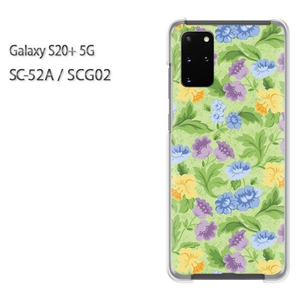 SC-52A �P�[�X SCG02 �J�o�[ Galaxy S20+ 5G �N���A �n�[�h�P�[�X �f�U�C��  �t�����[051/sc52a-PM051