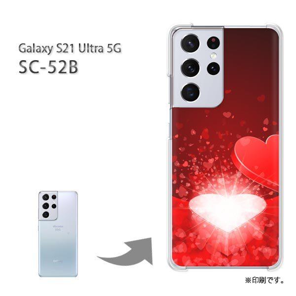 ���� SC-52B Galaxy S21 Ultra 5G �J�o�[ �n�[�h�P�[�X �f�U�C�� �n�[�g(��)/sc52b-pc-new0562