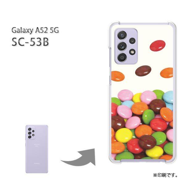 ���� SC-53B Galaxy A52 5G �J�o�[ �n�[�h�P�[�X �f�U�C�� �}�[�u���`���R���[�g/sc53b-M513