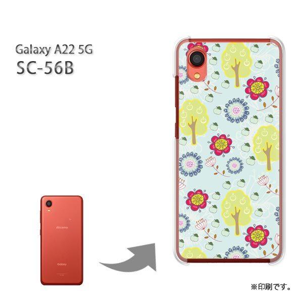  SC-56B Galaxy A22 5G Jo[ n[hP[X fUC ԁE(u[)/sc56b-pc-new1090