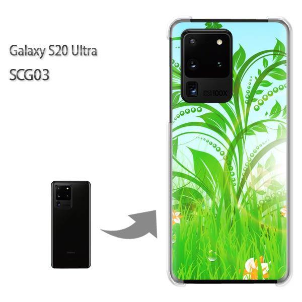 GalaxyS20 Ultra SCG03 �J�o�[ �N���A �n�[�h�P�[�X �f�U�C�� �ԁE��(�O���[��)/scg03-pc-new0712